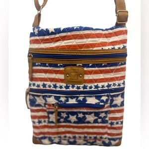 All American Stars & Stripes Cross Body Bag